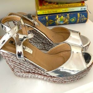 Silver wedges